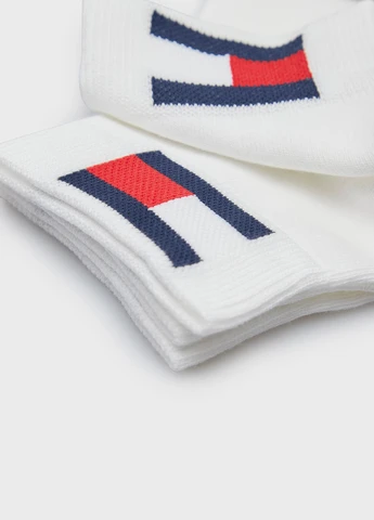 Білі шкарпетки (2 пари) Tommy Jeans логотипи (347589799)