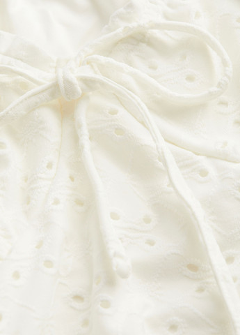 Білий кежуал сукня H&M однотонна