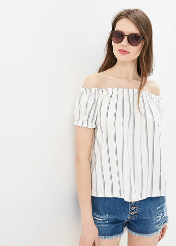 Комбинированная летняя блуза Vero Moda