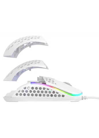 Мишка Xtrfy M42 RGB White (XG-M42-RGB-WHITE) Vinga (253547792)