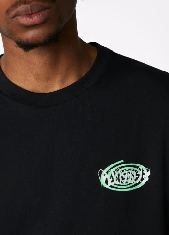 Чорна футболка 10023793-001 Converse LIVE TEE