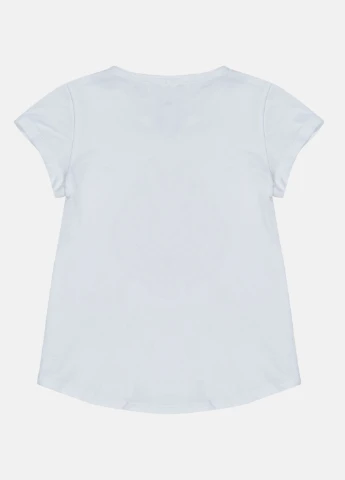 Белая всесезон футболка для сна H&M