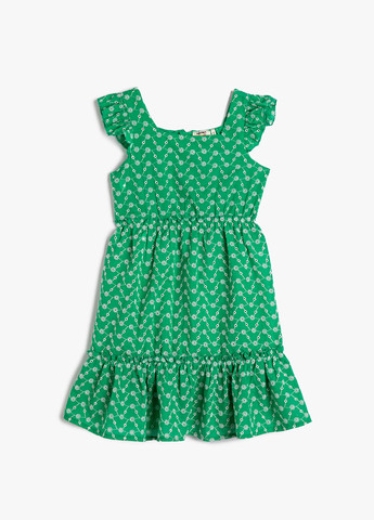 Зелёное платье KOTON (260585868)