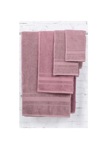 Полотенце MirSon набор банных №5083 Elite SoftNess Violet 40х70, 50х90, 70х14 (2200003183535) No Brand фиолетовый