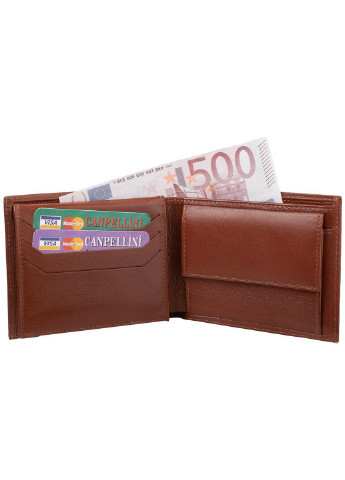 Чоловік шкіряний гаманець 12х9,5х3 см Canpellini (216146251)