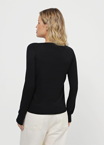 Черный демисезонный пуловер пуловер Promin