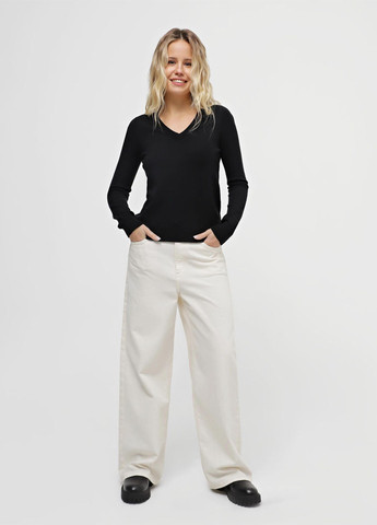 Черный демисезонный пуловер пуловер Promin