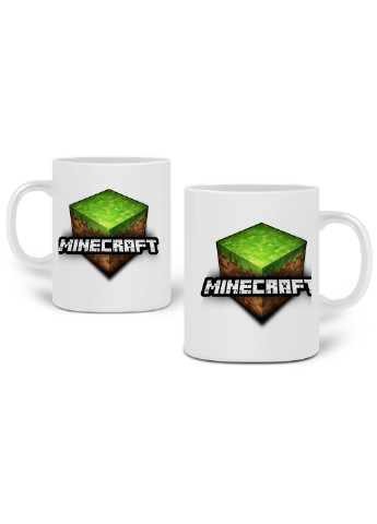 Кружка Майнкрафт (Minecraft) 330 мл Чашка Керамическая (20259-1174) MobiPrint (219774787)