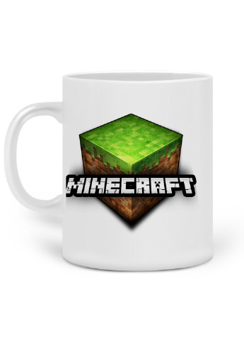 Кружка Майнкрафт (Minecraft) 330 мл Чашка Керамическая (20259-1174) MobiPrint (219774787)
