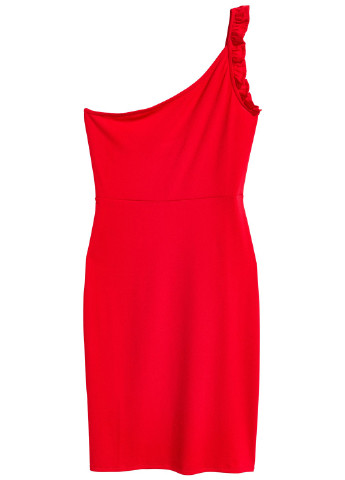 Червона коктейльна плаття, сукня H&M однотонна