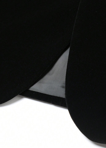 Черный демисезонный костюм (пиджак, брюки) брючный SHEIN