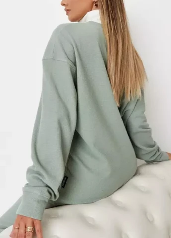 Хакі світшот Missguided однотонний (219719479)