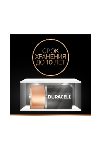 Батарейки алкалиновые Basic D 1.5V LR20 (2 шт.) Duracell (8641545)