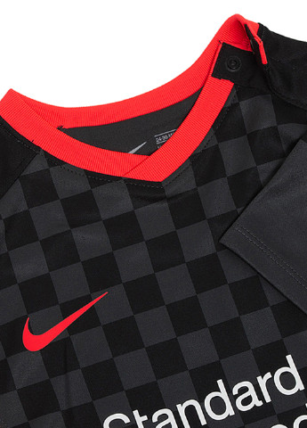 Черный демисезонный костюм (футболка, шорты, гетры) Nike LFC I NK BRT KIT 3R