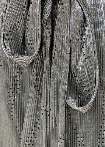 Срібна кежуал сукня з відкритими плечима KOTON однотонна