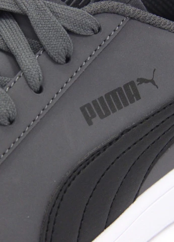 Сірі жіночі кеди smash v2 buck Puma