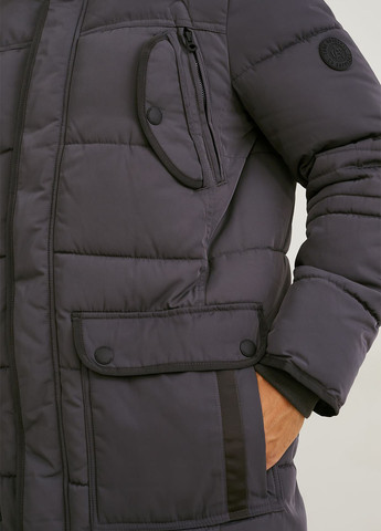 Темно-серая зимняя куртка C&A