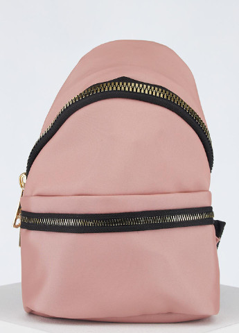 Рюкзак DeFacto однотонный светло-розовый кэжуал