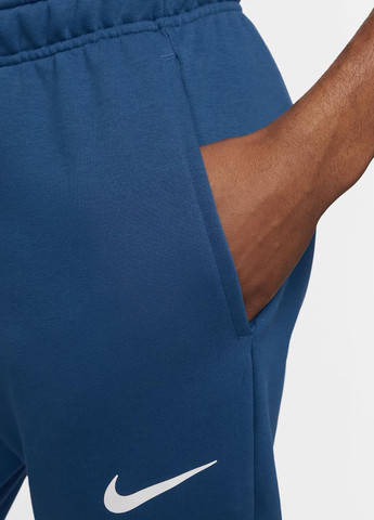 Синие кэжуал, спортивные демисезонные джоггеры брюки Nike