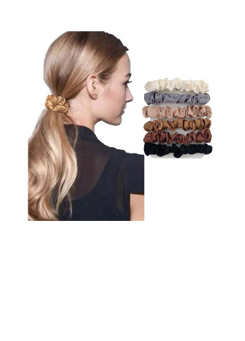 Набор резинок для волос "Мелодия" разноцветные, 6 шт Анна Ясеницька (253329470)