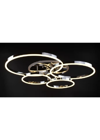 Люстра потолочная LED с пультом A55021/4-RGB-ch Хром 12х69х79 см. Sunnysky (253627051)