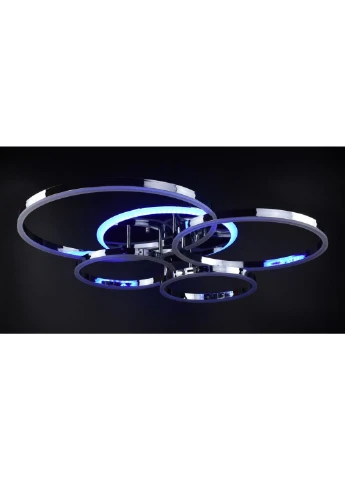 Люстра потолочная LED с пультом A55021/4-RGB-ch Хром 12х69х79 см. Sunnysky (253627051)