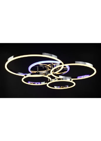 Люстра потолочная LED с пультом A55021/4-RGB-ch Хром 12х69х79 см. Sunnysky (253627051)