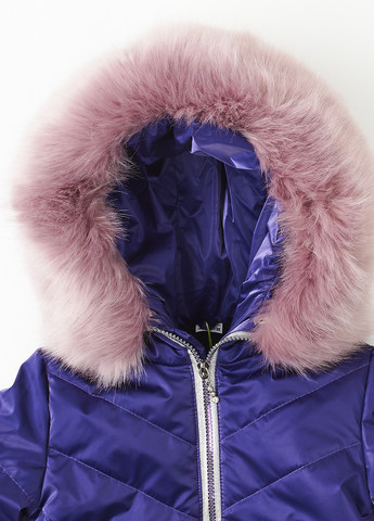 Темно-фіолетова зимня куртка Одягайко