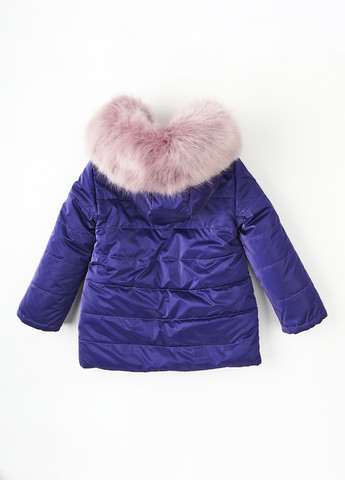 Темно-фиолетовая зимняя куртка Одягайко