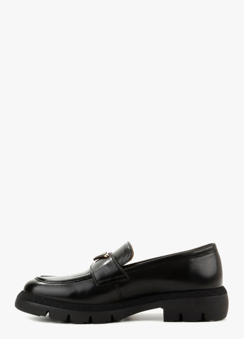 Le'BERDES Туфли лоферы черный з натуральная кожа, украина — демисезон (322646288)