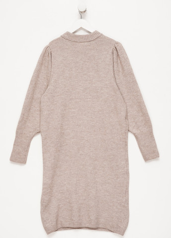 Бежева кежуал сукня для вагітних сукня светр H&M меланжева