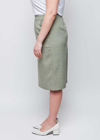 Оливковая офисная юбка Trand карандаш