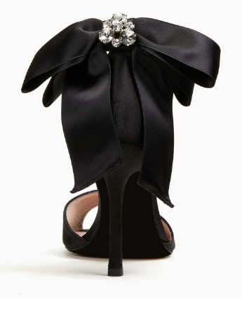 Черные босоножки Kate Spade с ремешком с бантом
