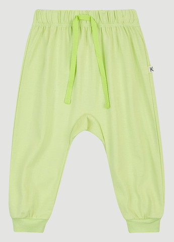 Салатовий літній комплект (футболка, штани) KRAKO