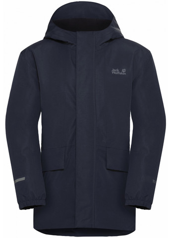 Синяя зимняя куртка Jack Wolfskin CANVEY JKT KIDS