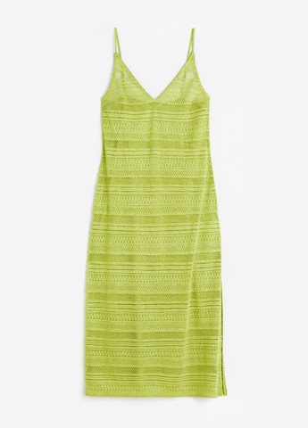 Салатова вечірня сукня сукня-комбінація H&M однотонна