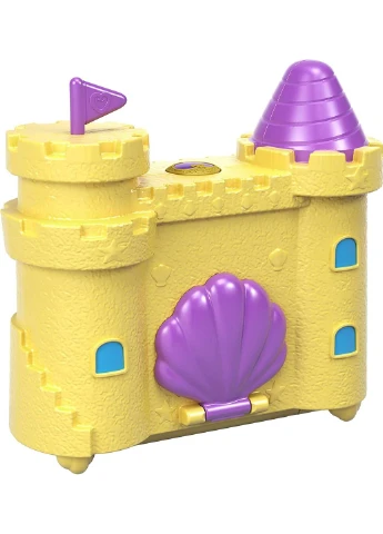 Ігровий набір Polly Pocket World Surf ‘n’ Sandventure Кишеньковий Світ Серфінг та сонячні пригоди (GCJ87) Mattel (255665094)