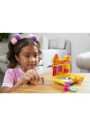 Ігровий набір Polly Pocket World Surf ‘n’ Sandventure Кишеньковий Світ Серфінг та сонячні пригоди (GCJ87) Mattel (255665094)
