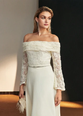 Белая блуза SHEIN