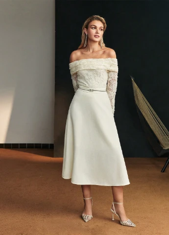Белая блуза SHEIN
