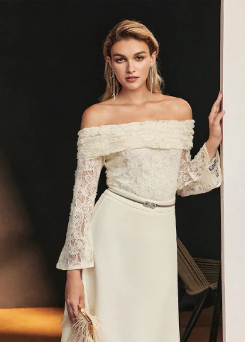 Белая блуза SHEIN