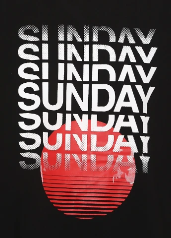 Чорна футболка H&M