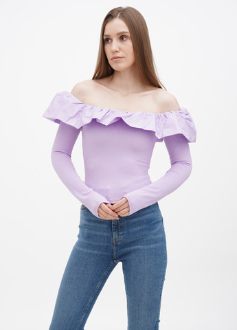Бузкова демісезонна блуза H&M