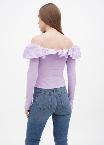 Сиреневая демисезонная блуза H&M