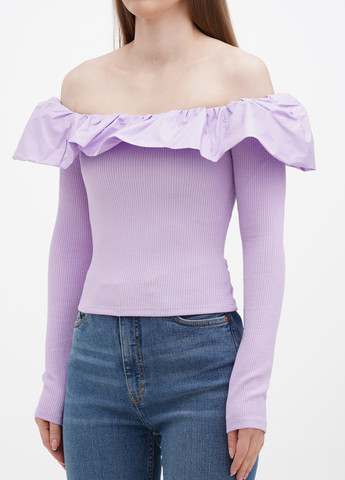 Бузкова демісезонна блуза H&M