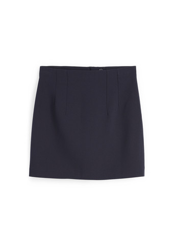 Темно-синяя кэжуал однотонная юбка C&A