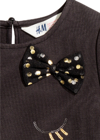 Чёрное платье H&M (176496363)
