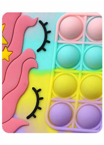 Іграшка сумка гаманець крос-боді антистрес Pop It Simple Dimple силіконова 14х4х8.5 см (473575-Prob) Unbranded (255302469)