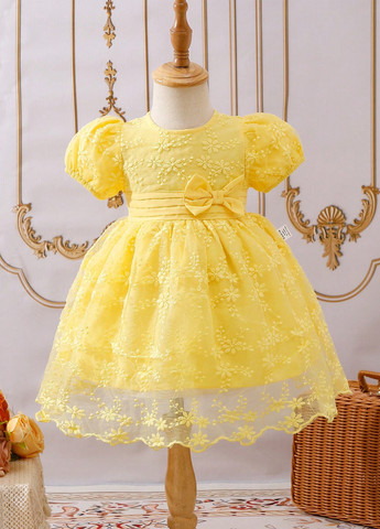 Жёлтое платье SHEIN (366742788)