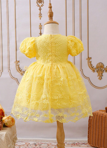 Жёлтое платье SHEIN (366742788)